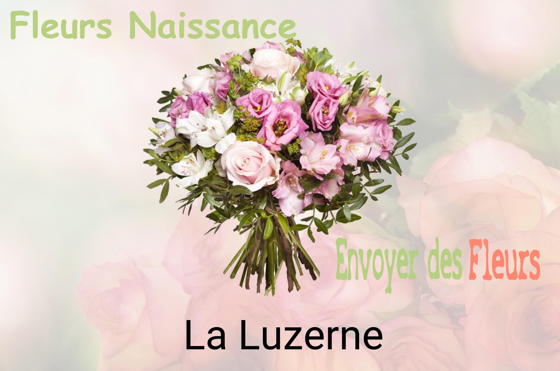 Bouquet de fleurs de naissance livré à La Luzerne